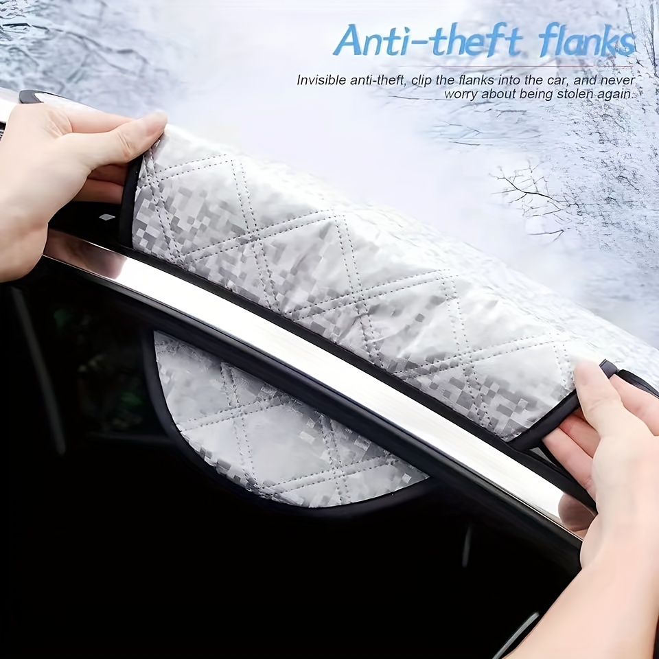 Winter Auto Frontscheibenabdeckung Windschutzscheibe Sonnenschutz Universal  Auto Schnee Frost Eis Schild Staub Schutz Abdeckung