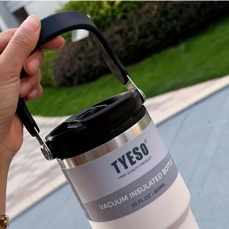 Stainless Steel Straw Cup Thermocooler Vacuum Flask - Temu