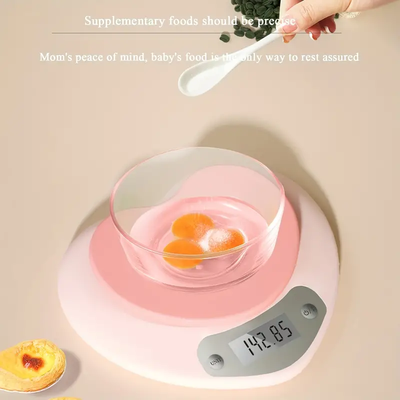 Heart shaped Kitchen Scale With Lcd Display And Precise - Temu