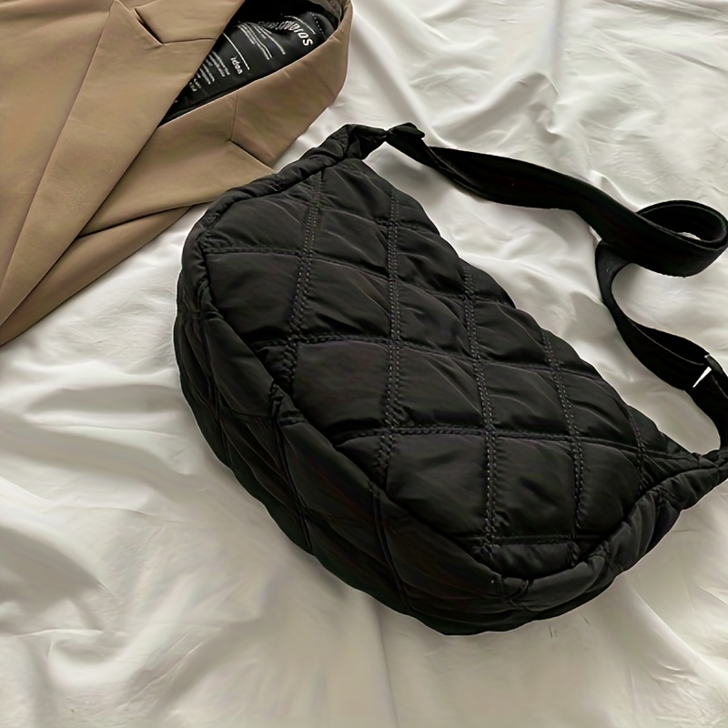 Vintage Pattern Crescent Shoulder Bag, Classic Zipper Baguette Bag, Women's  Underarm Bag - Temu Italy