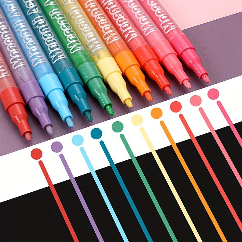 12 24 36 Marcadores Acrílicos De Colores Arte Y Manualidades - Temu