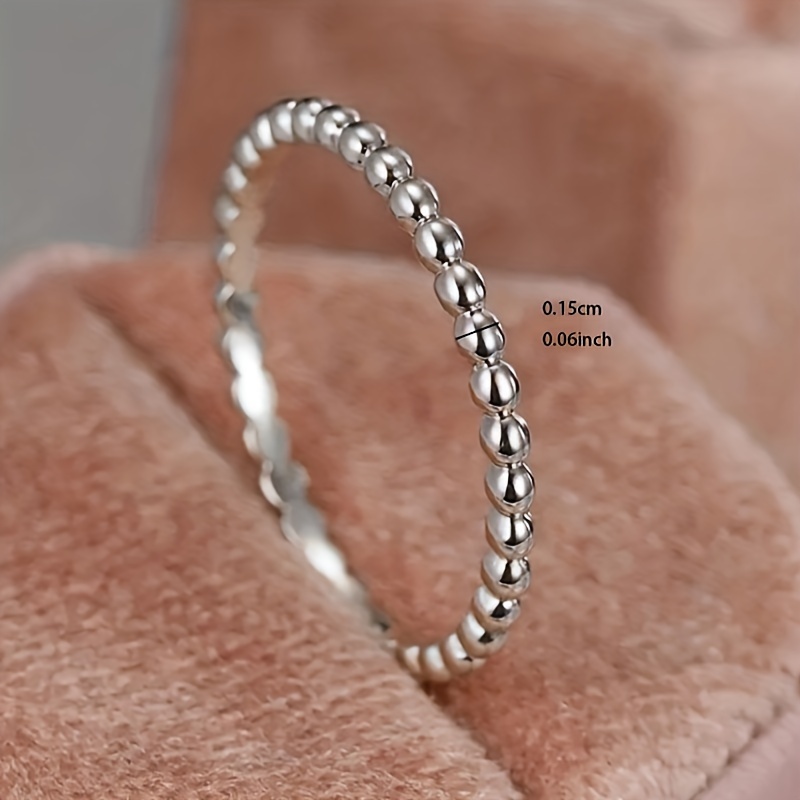 Thin Stackable Rings Women's Daily Jewelry