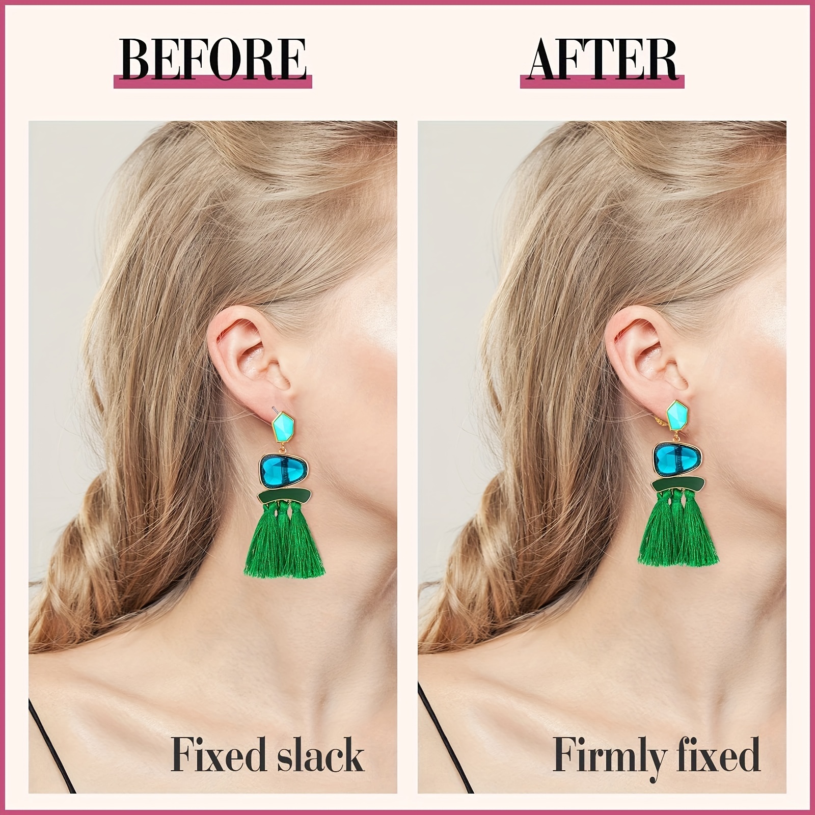 Earring Backs for Droopy Ears, Earring Lifters for Stretched