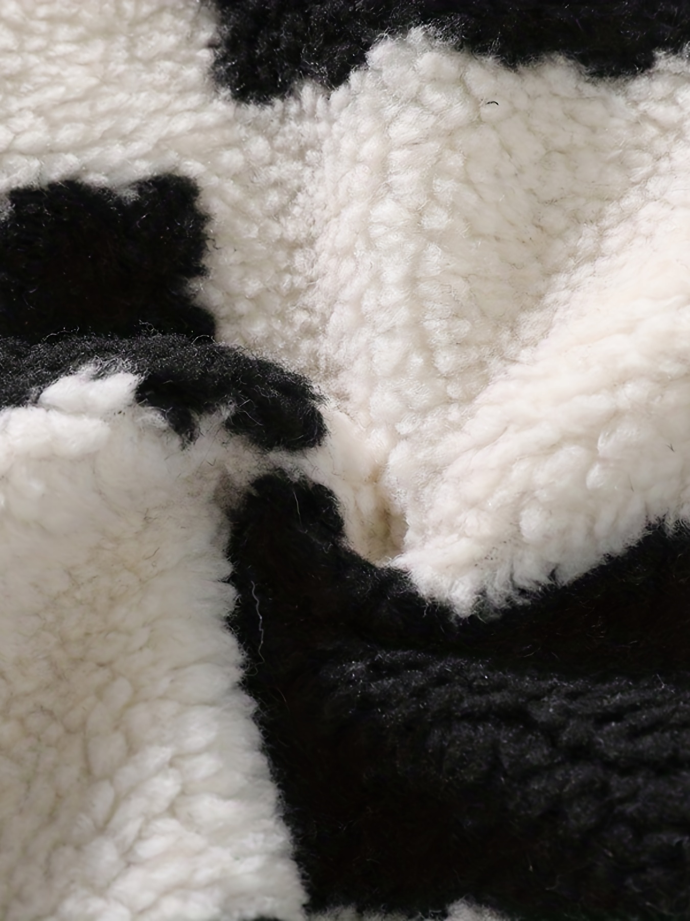 Cozy Plaid Lambswool Jacket Thick Polar Fleece Lining Warm - Temu Canada