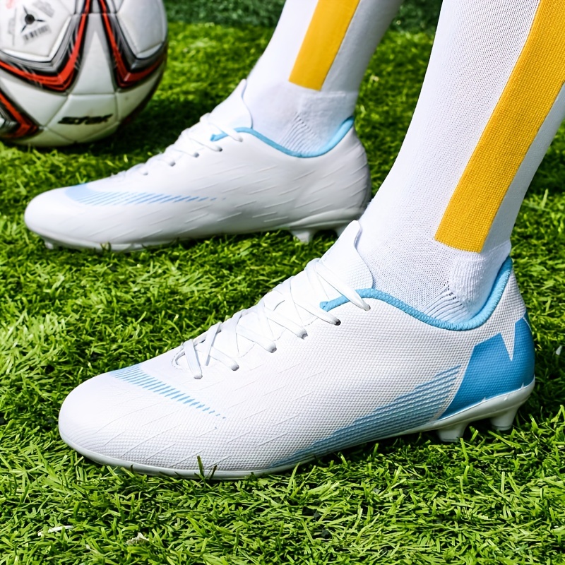 Chaussures De Football À Pointes Longues Professionnelles Pour Hommes,  Chaussures De Formation En Plein Air Fg Unisexes Pour Le Match Et  L'entraînement De Football, Mode en ligne