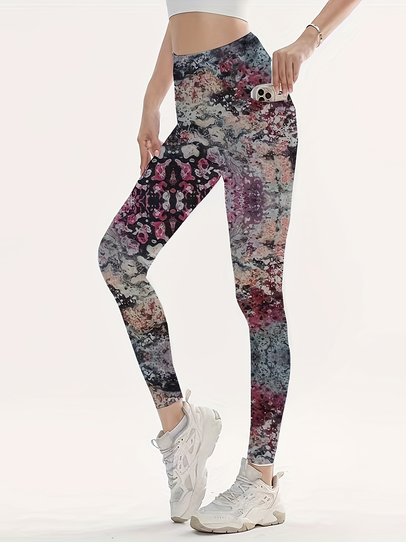 Leggins deportivos fashion cintura alta