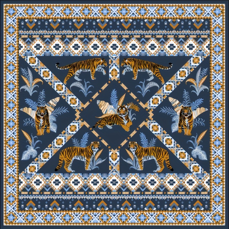 Boho Vintage Absorbent Non Slip Rug Stain Resistant Waterproof Mat