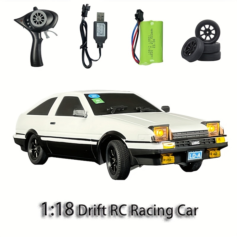 Carrinho De Controle Remoto Toyota Ae86 Drift 1/10 Vel 70 Km