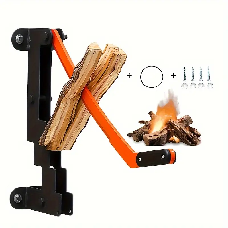 1pc Wall Mounted Wood Kindling Splitter Portable High Carbon Steel Manual  Fire Wood Cutter For Outdoor Indoor Garden Wood Splitter, Don't Miss These  Great Deals