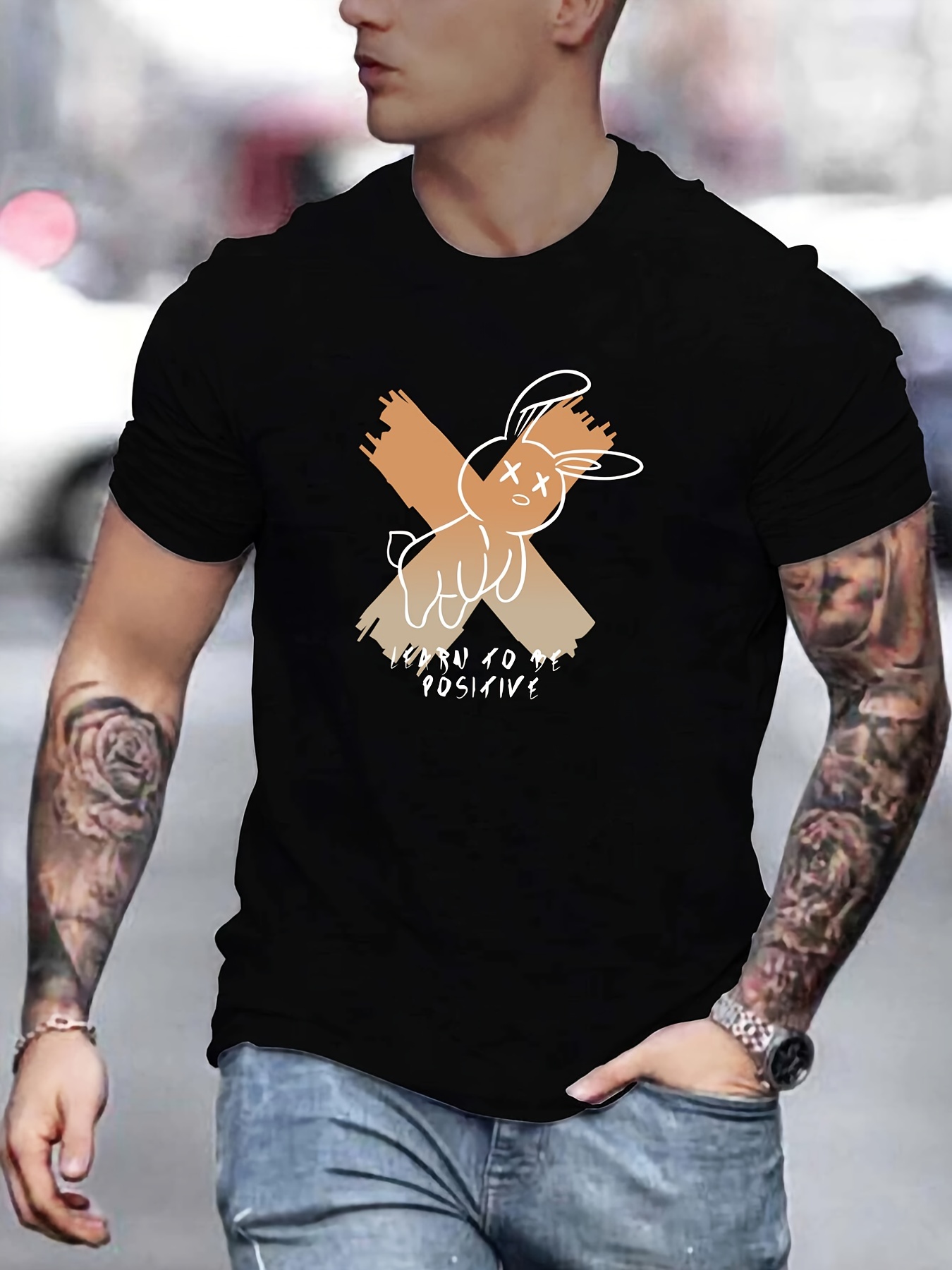 Men's Casual T shirt 've Learned Playing Everything - Temu