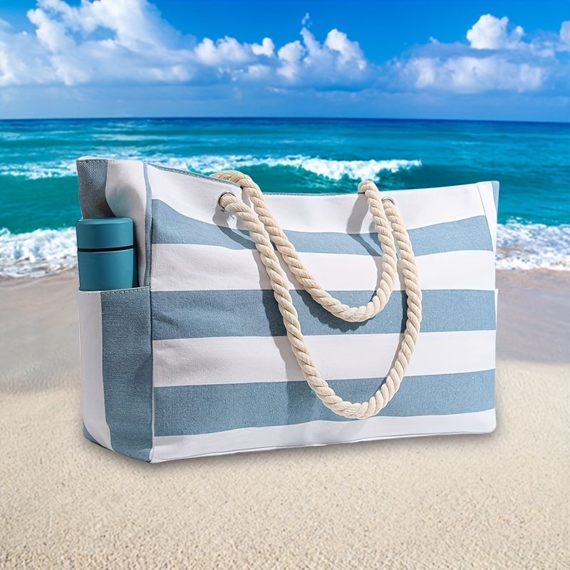 ▷ Chollo Bolsa plegable de lona ideal playa o viaje por sólo 2,71€ con  envío gratis (56% de descuento)