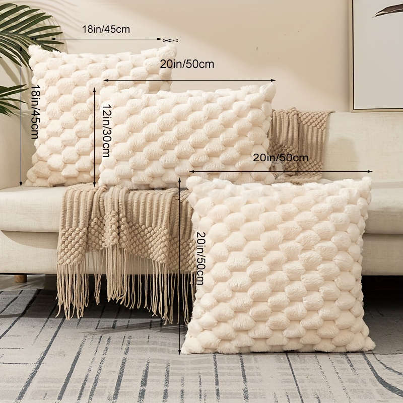 Inserts de coussin décoratifs 40 x 40 cm - Coussins de garnissage carrés sans  housse pour coussin décoratif, lit, canapé : : Maison