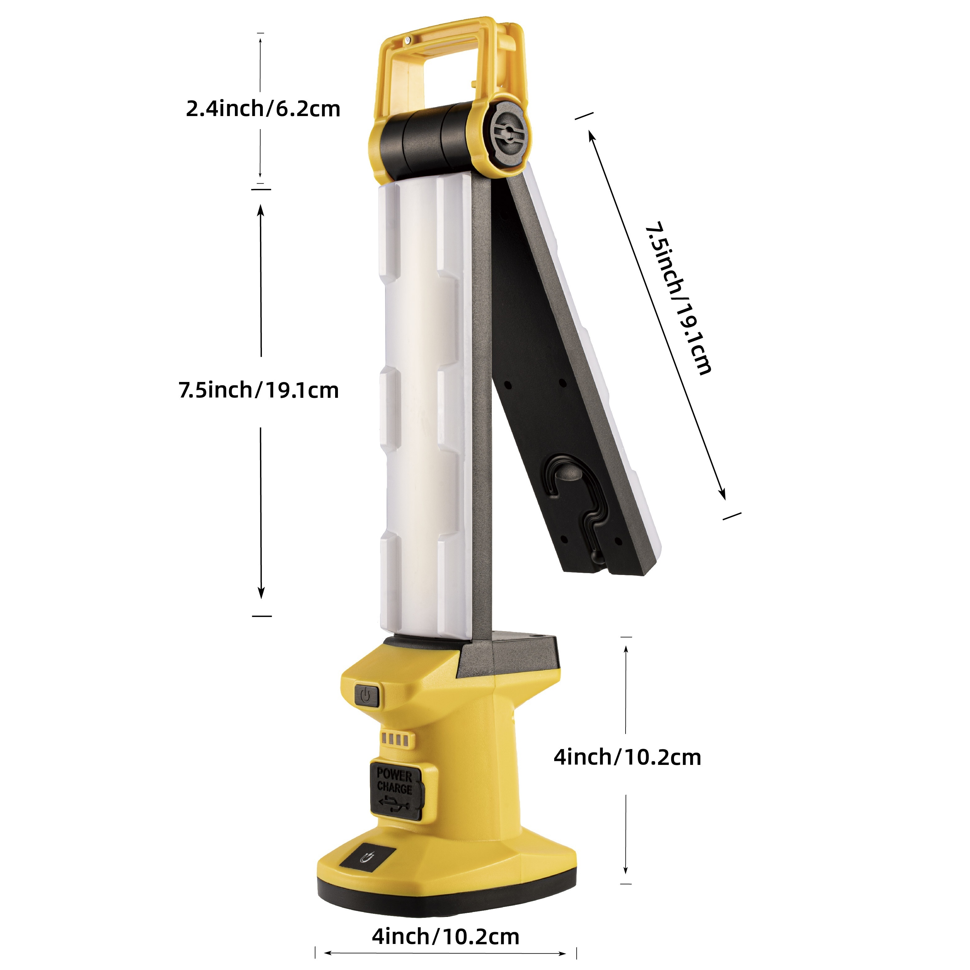 Led Rechargeable Magnetic Work Light W/two Cob Panels. Foldable Cordless  Underhood Flood Lighting W/ Brightness Modes Up To Handheld Mechanic  Light. Gift For Boyfriend, Father, Mechanic Temu Mexico