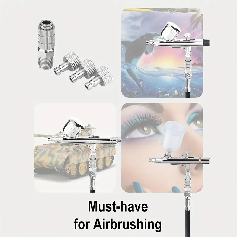 Airbrush Quick Release Airbrushes Air Hose Coupling Adapter - Temu