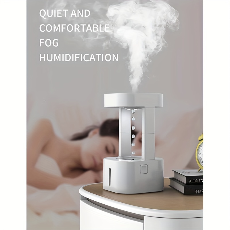 Anti-gravity Air Humidifier Water Drop Aromatherapy Humidifiers; Anti- in  2023