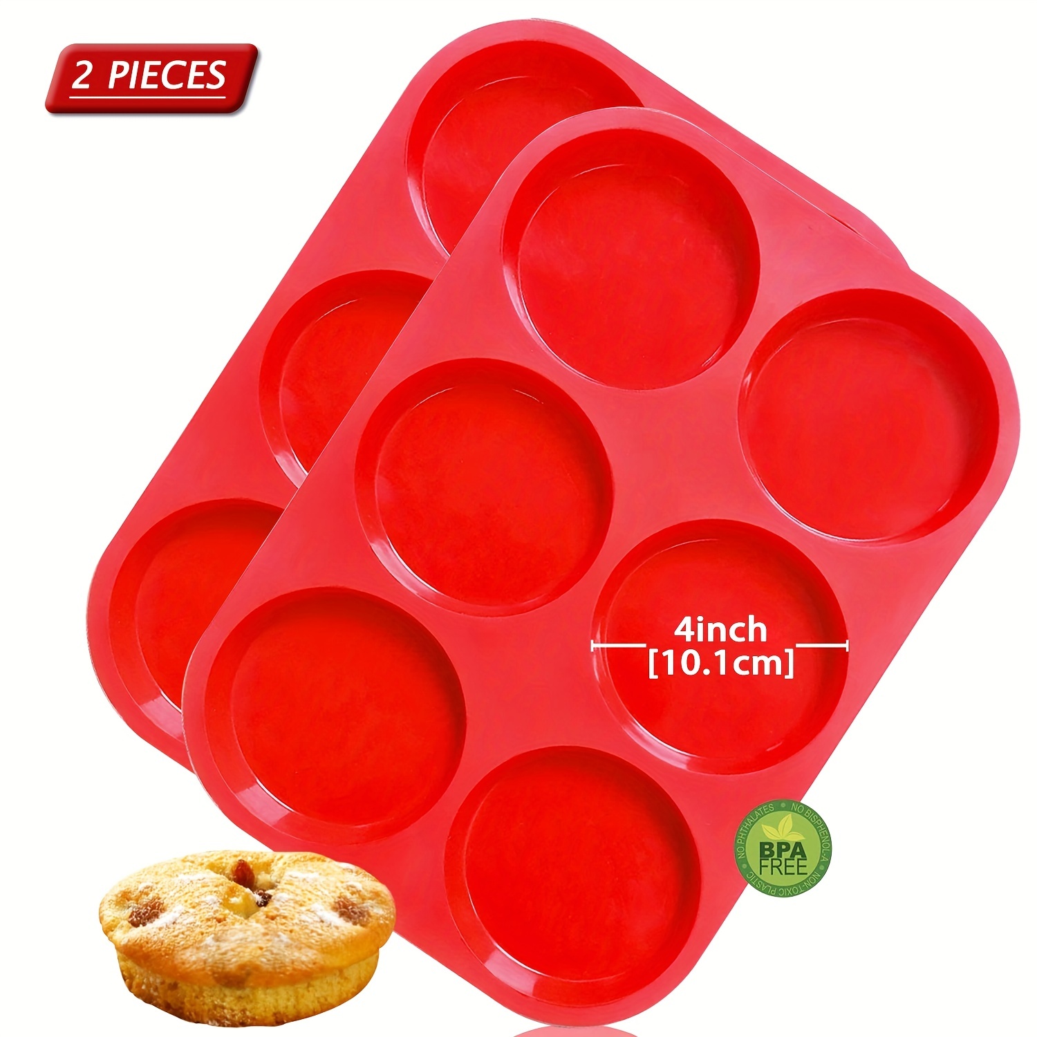MUFFIN TOP PAN SILICONE