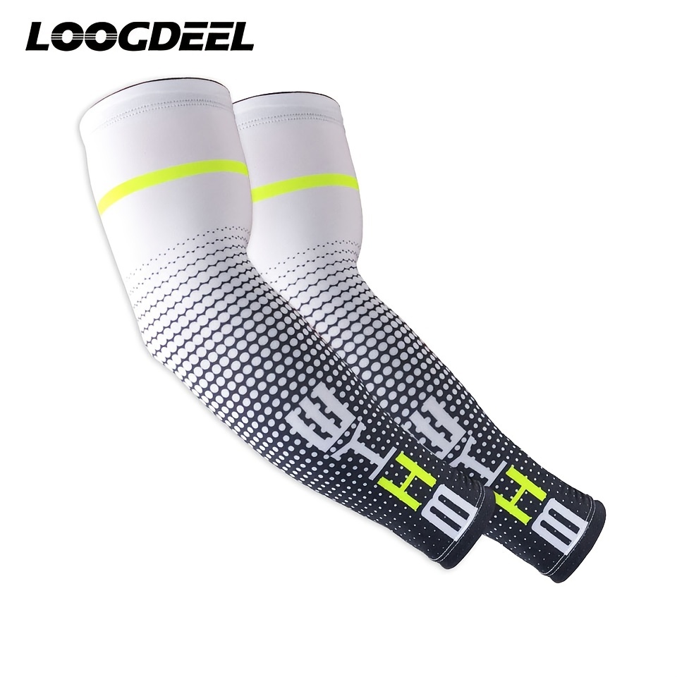 Loogdeel Cooling Arm Sleeves UV Protection for Outdoor Activities