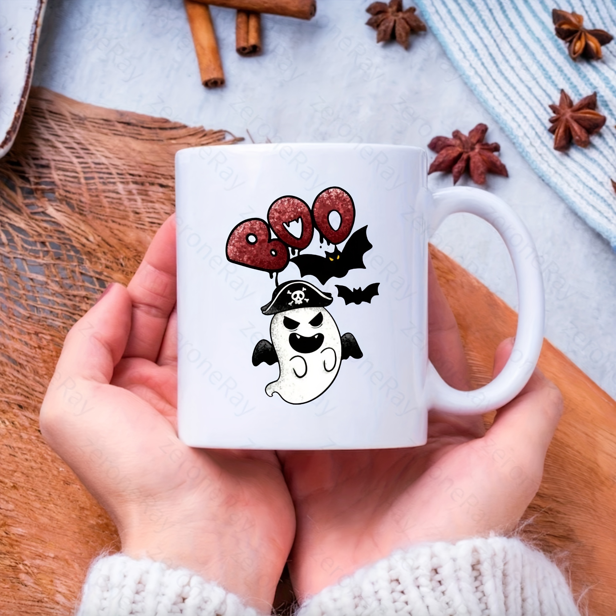 Halloween Mouse Glass Mug