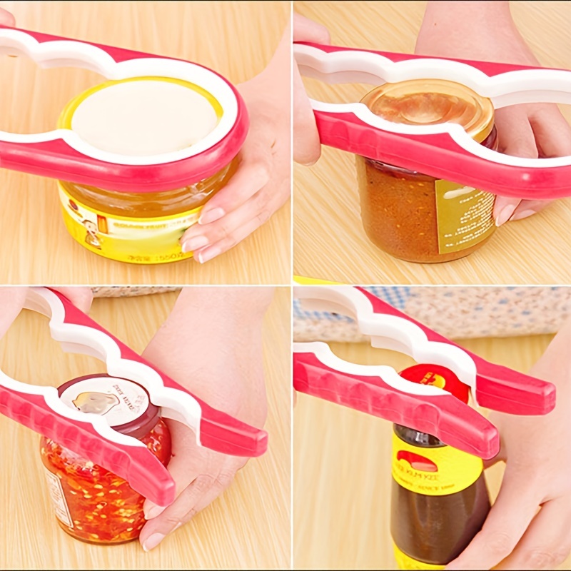 Effortless Bottle Opening: Multifunctional 4-in-1 Opener For Large & Small  , Perfect For Arthritic & Weak Hands! - Temu