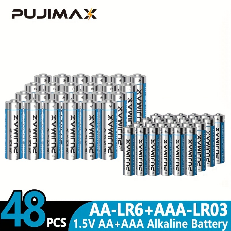 Haixnfire 16/32 Pilas Alcalinas Aaa Duración Batería 1 5 V - Temu