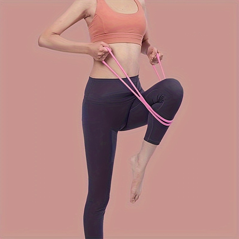 Yoga 8 shaped Tension Belt Elastic Fitness Stretching Rope - Temu