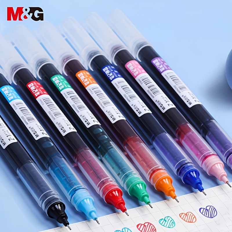 12 Vibrant Colors Gel Pen Set Smooth Writing Pens For - Temu
