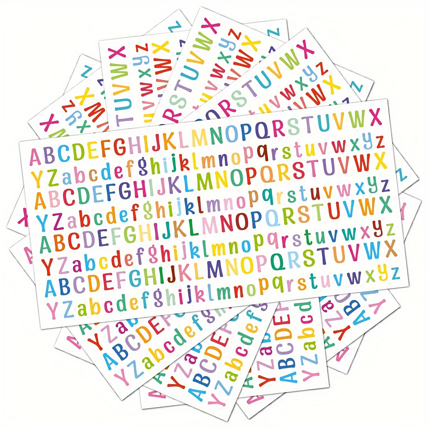 alphabet Letter' Theme Stickers For Craft Scrapbooking - Temu