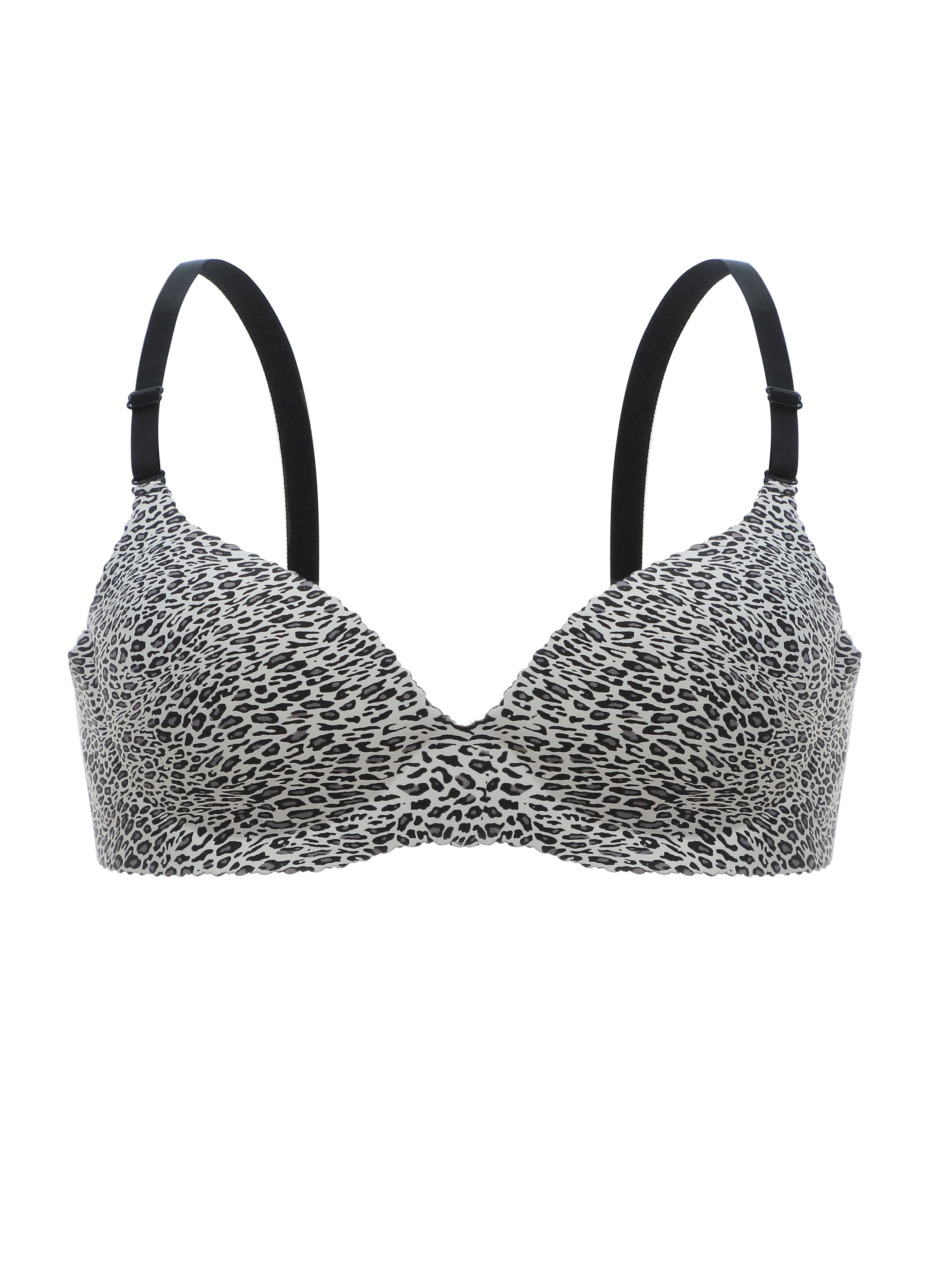 Victoria's Secret Cheetah Leopard Print Padded Push Up T-Shirt Bra