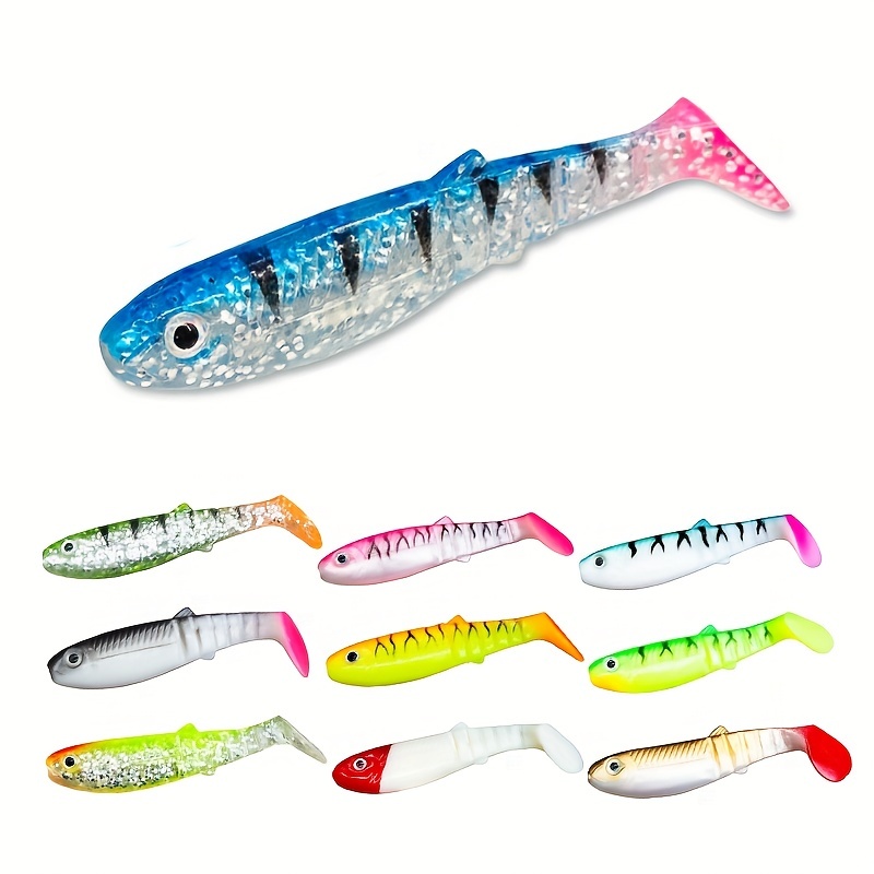 Soft Bait T Tail 3d Eyes Earthworm Soft Lure Artificial - Temu Philippines