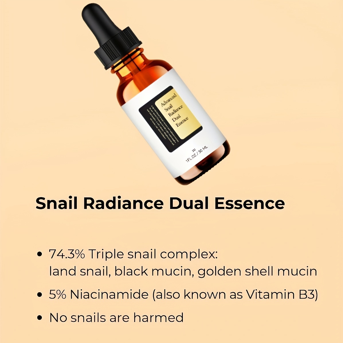 Advanced Snail Radiance Dual Skin Support Serum - Temu United Arab