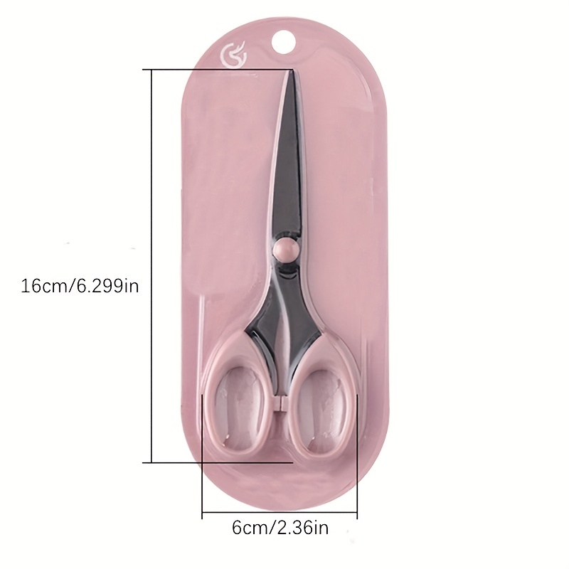 New Morandi Mini Safety Round Head Plastic Scissors Student