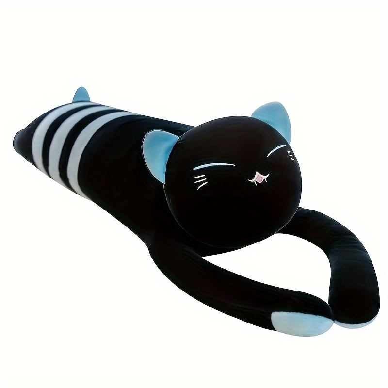 Cute Soft Cat Plush Pillow Sofa Cushion Toy - Temu Canada