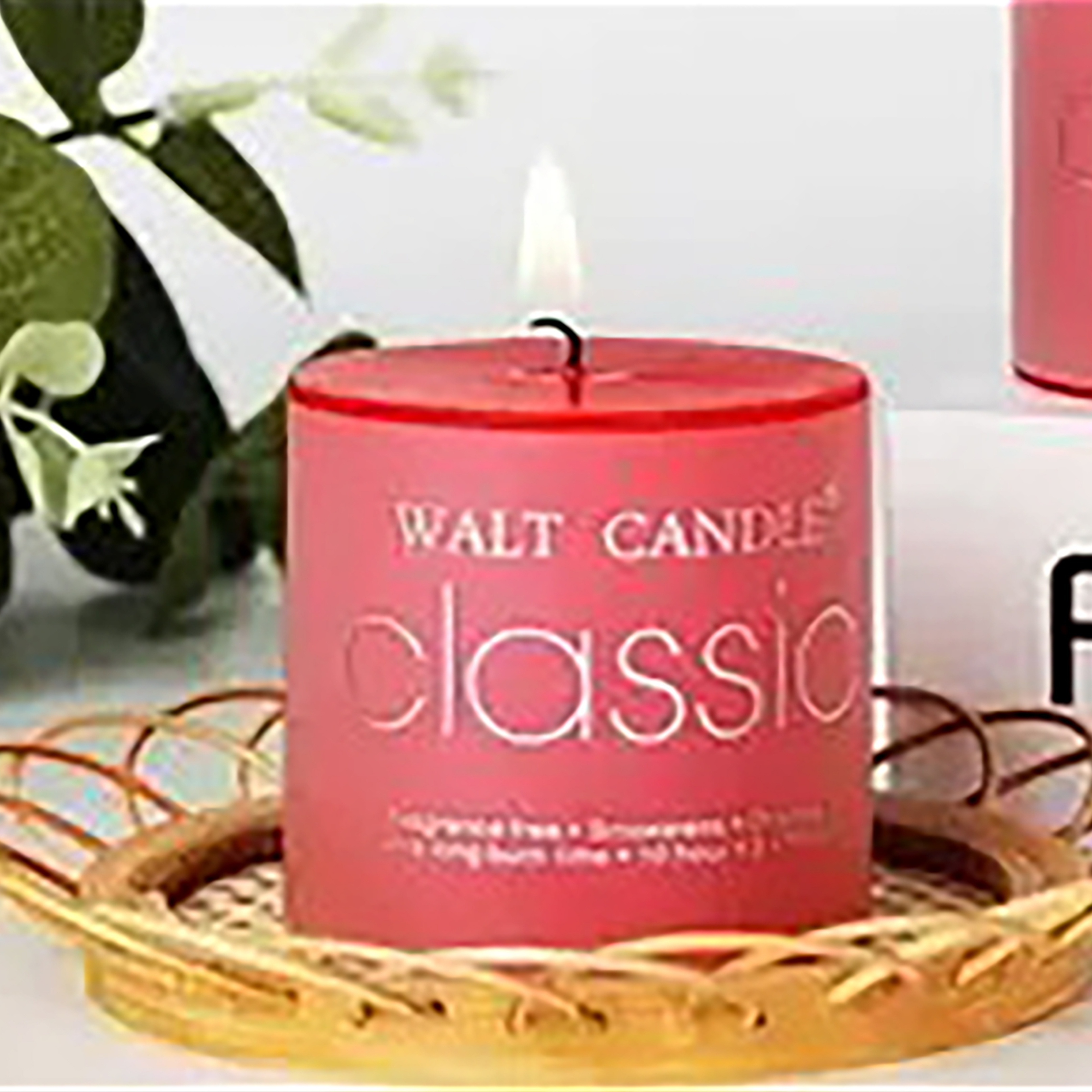 Smokeless Scented Candle Column Wax Aromatic Candles Emergency