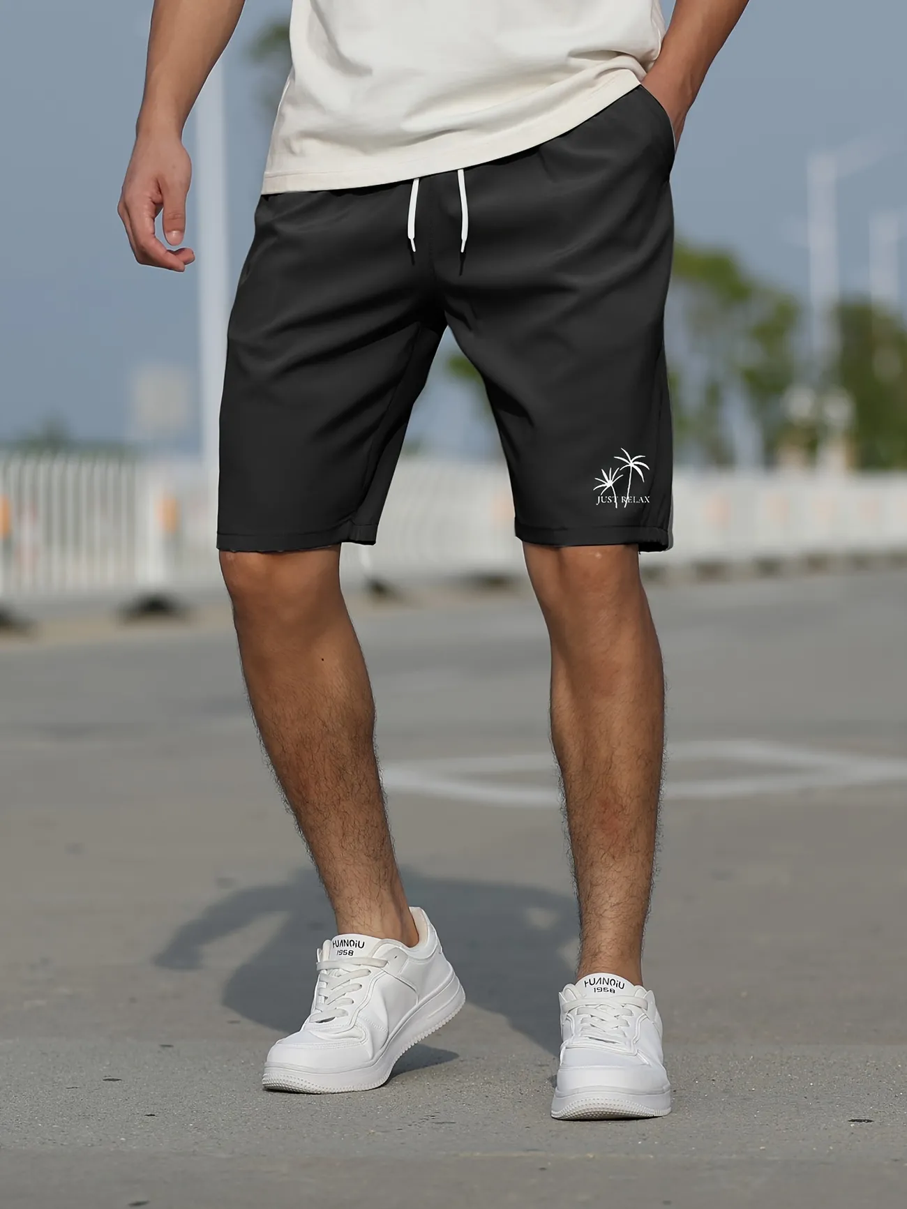 streetwear shorts outfit