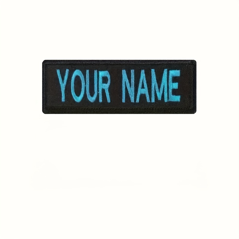 Personalized Name Patches Custom Embroidery Patches Name - Temu