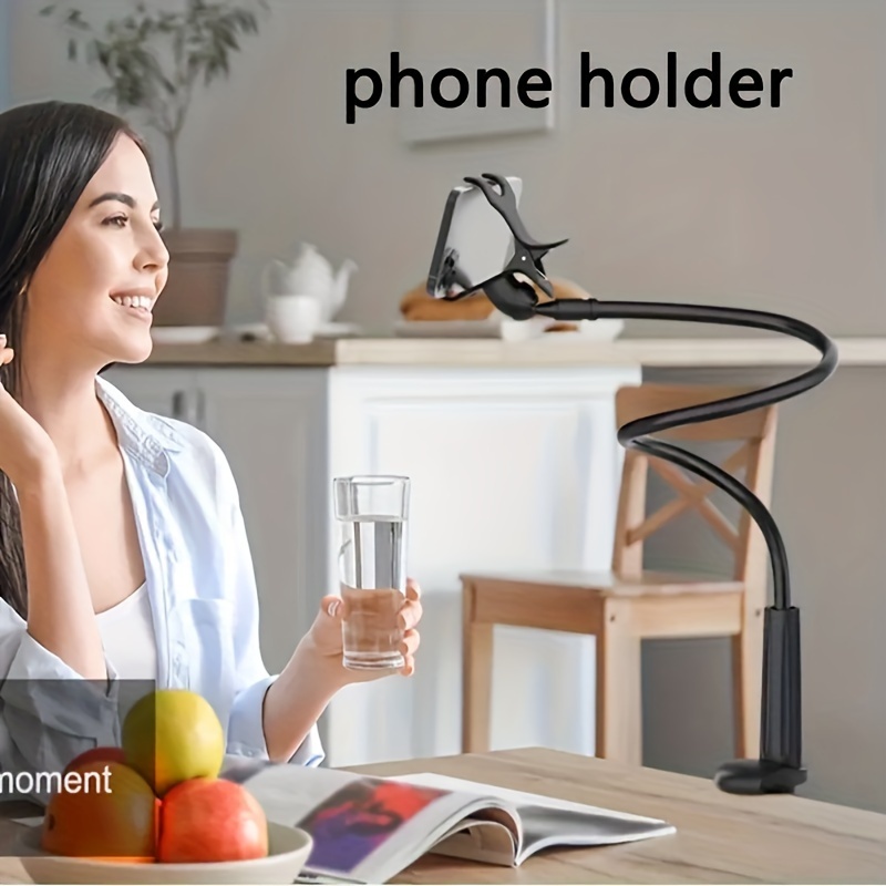 Soporte Universal Flexible para teléfono móvil, colgante para cuello,  collar perezoso, soporte giratorio de 360 ° para tableta, soporte para cama  - AliExpress