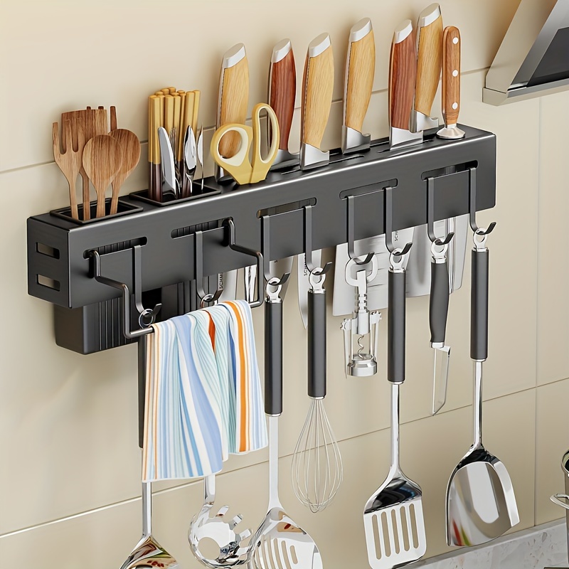 1pc Solid Knife Storage Rack