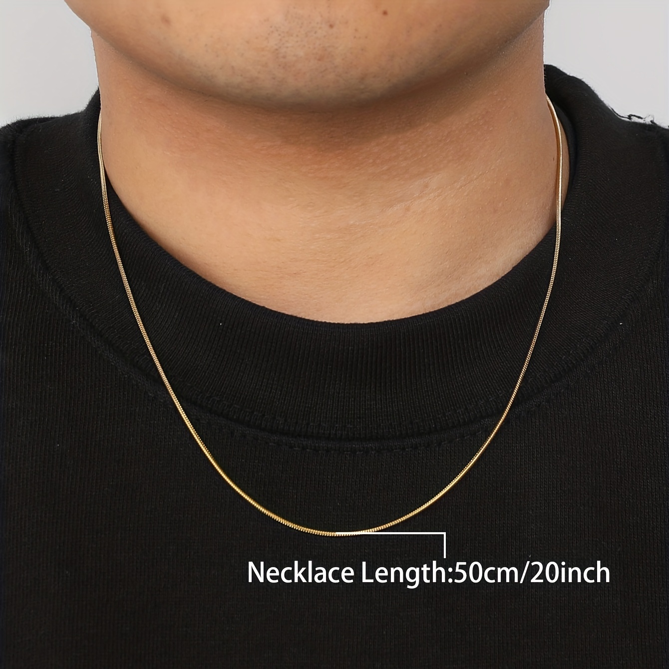 Thin Gold Cuban Chain (1.5MM) For Men - Minimalist Chains