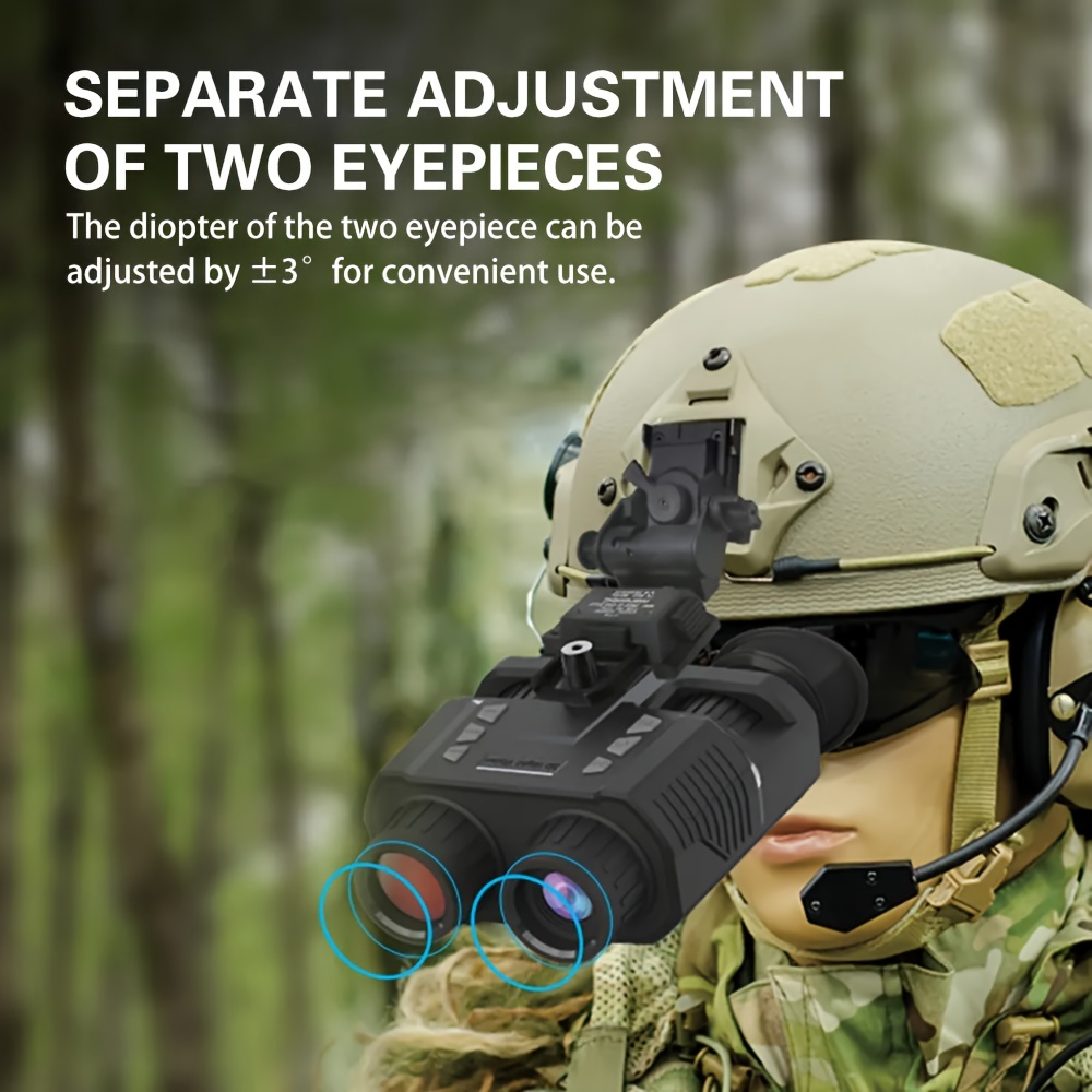 NV8000 Head-mounted Night Vision Binoculars 4K Infrared Night