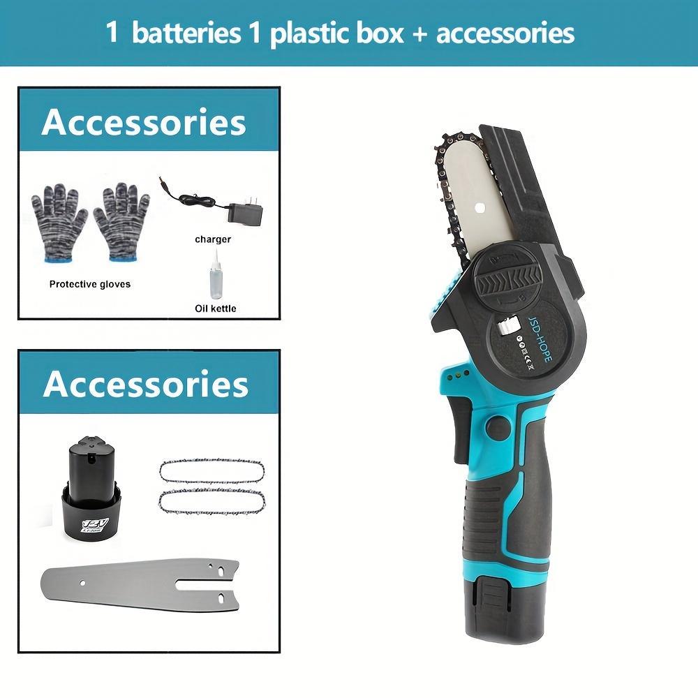 Rechargeable electric deals hand saw