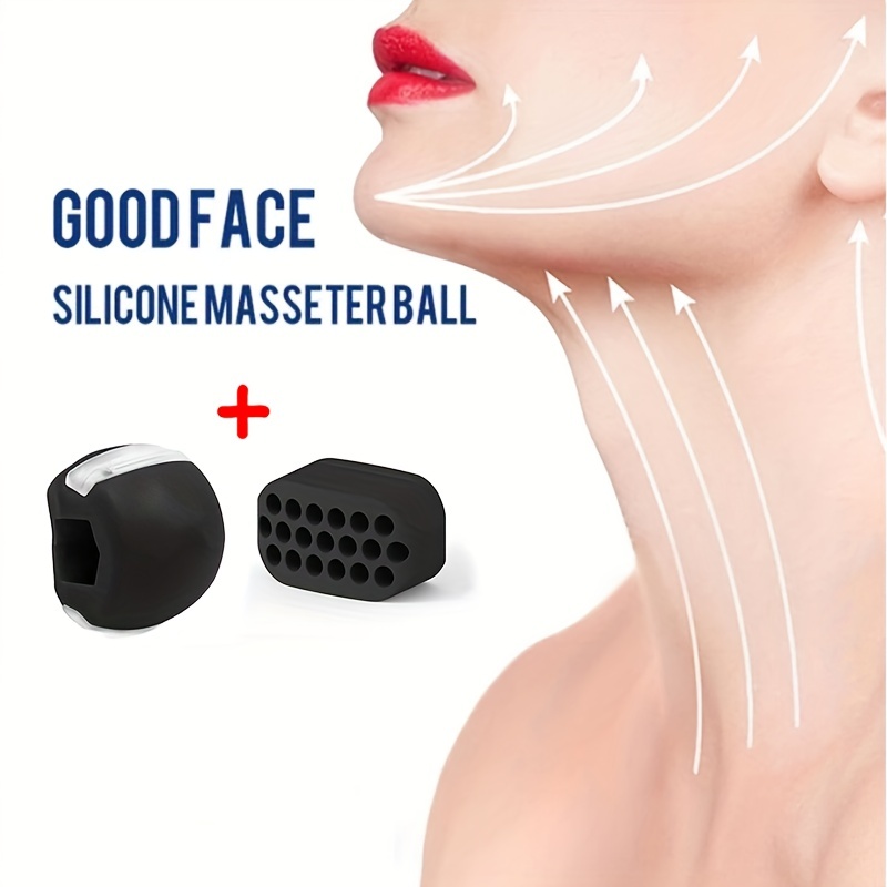 Facial Muscle Trainer Silicone Jaw Exerciser Masseter Muscle - Temu