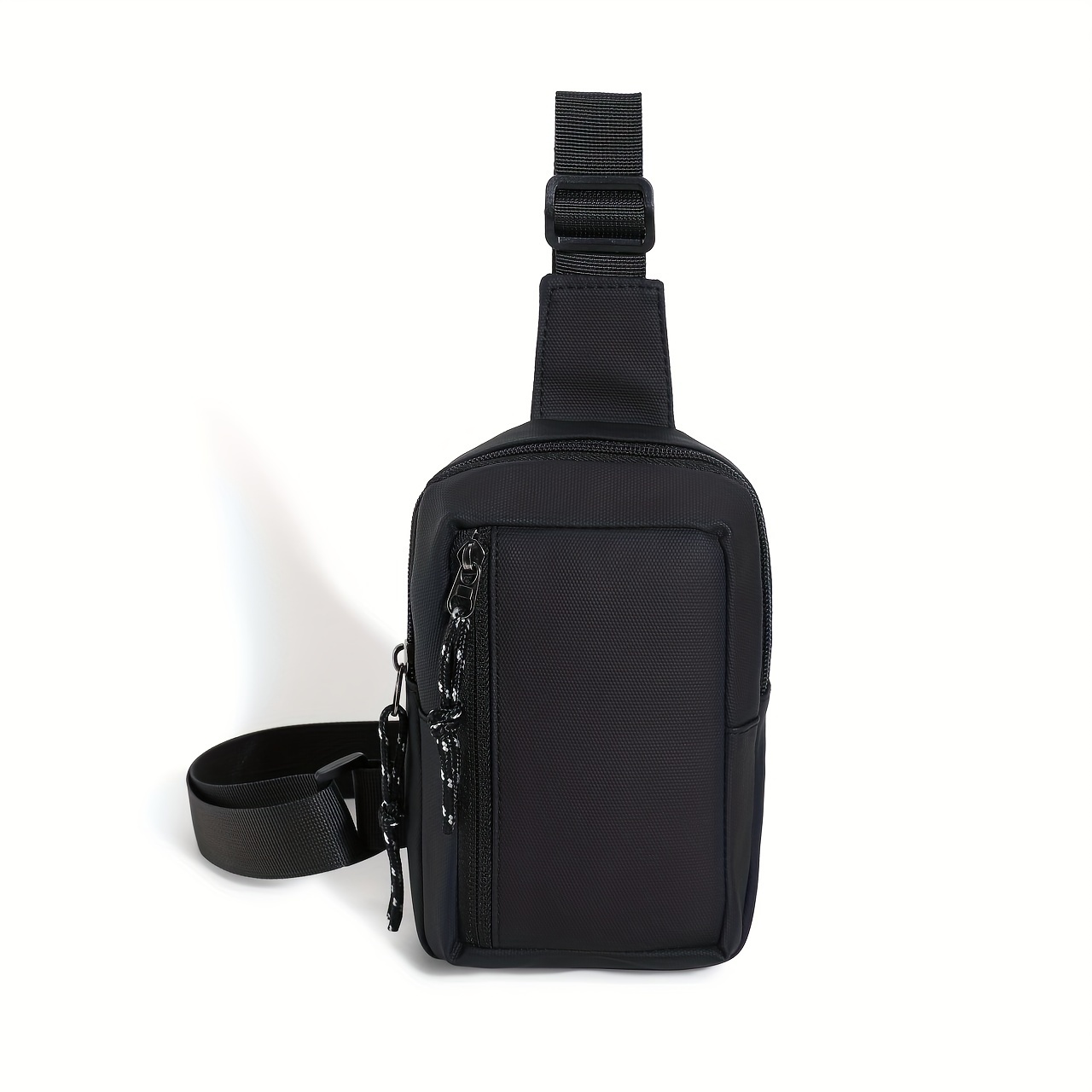 TEMU Chest Bag, Men's Cell Phone Bag Shoulder Bag, Casual Versatile Multi Functional For Outdoor Travel