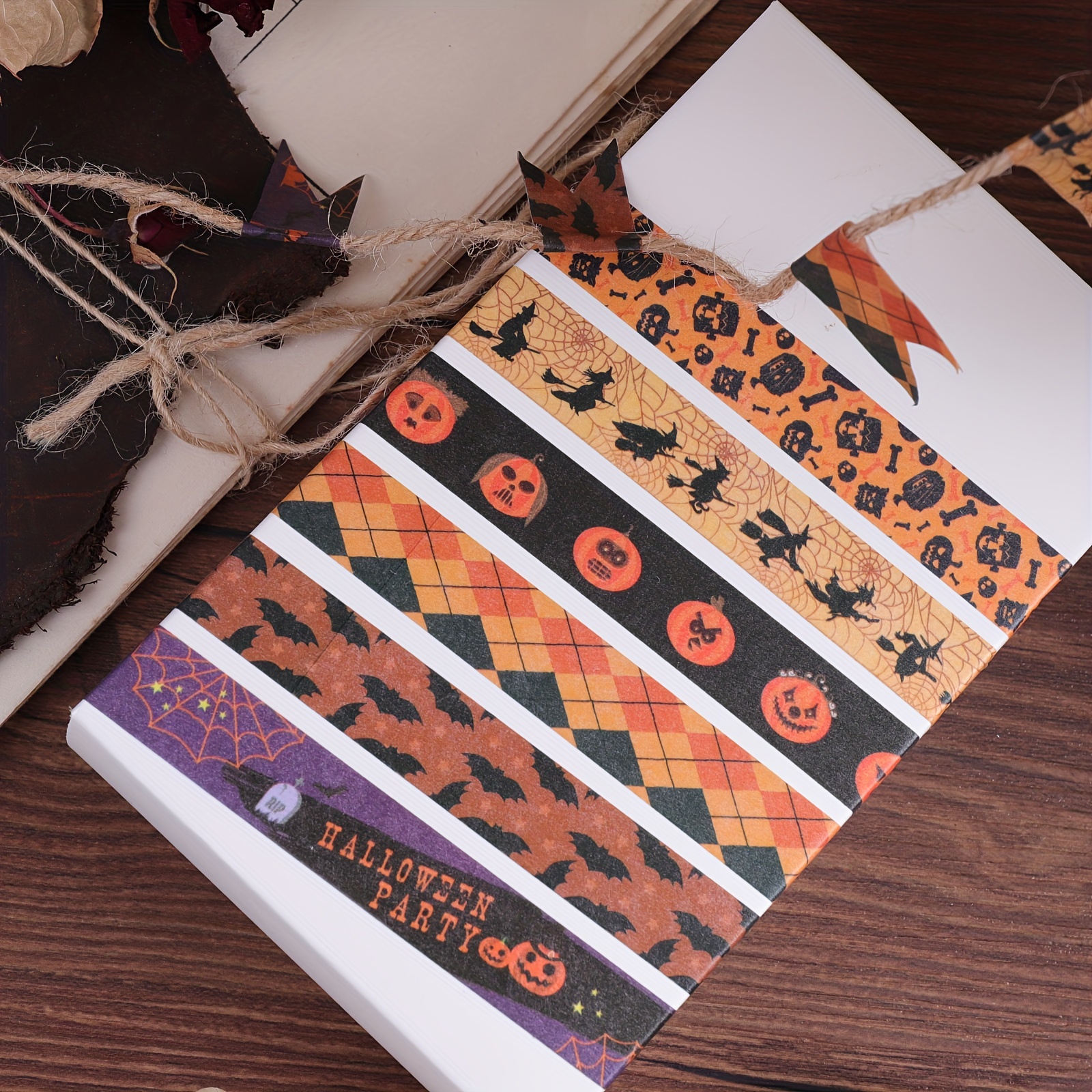 Halloween Holiday Washi Tapes Set Halloween Masking Paper - Temu