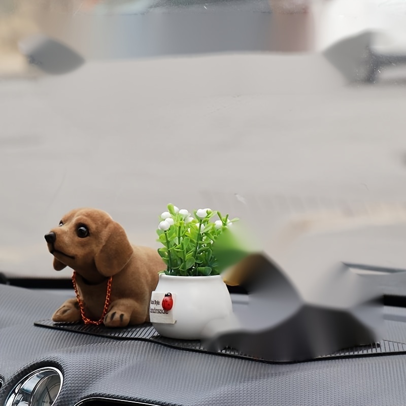 Niedliche Mini Hund Auto Anhänger kreativ in Auto hängen