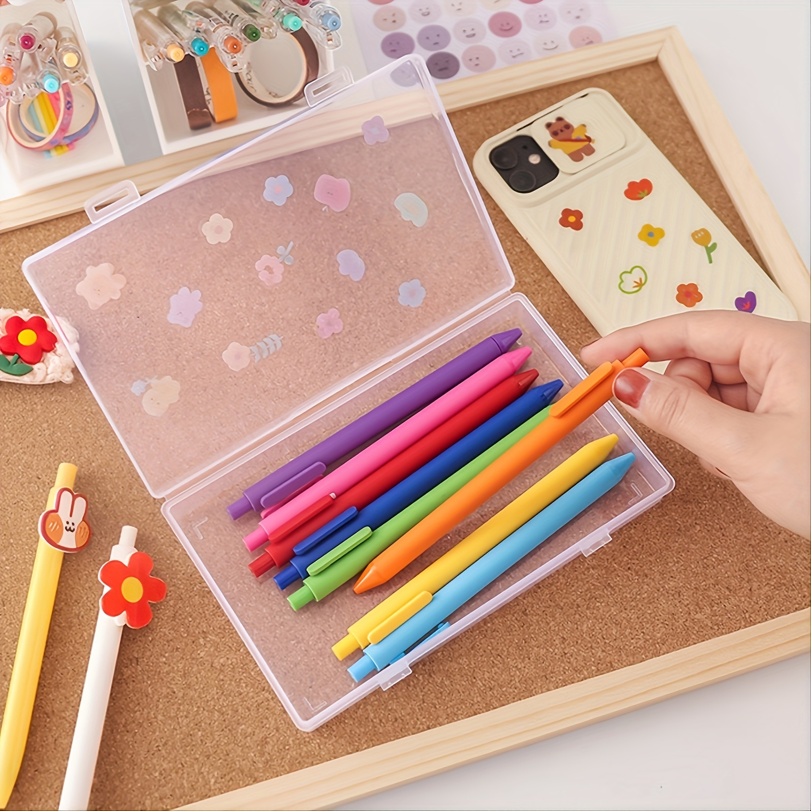 Cute Pencil Case For Kids With Kawaii Stationary Charms