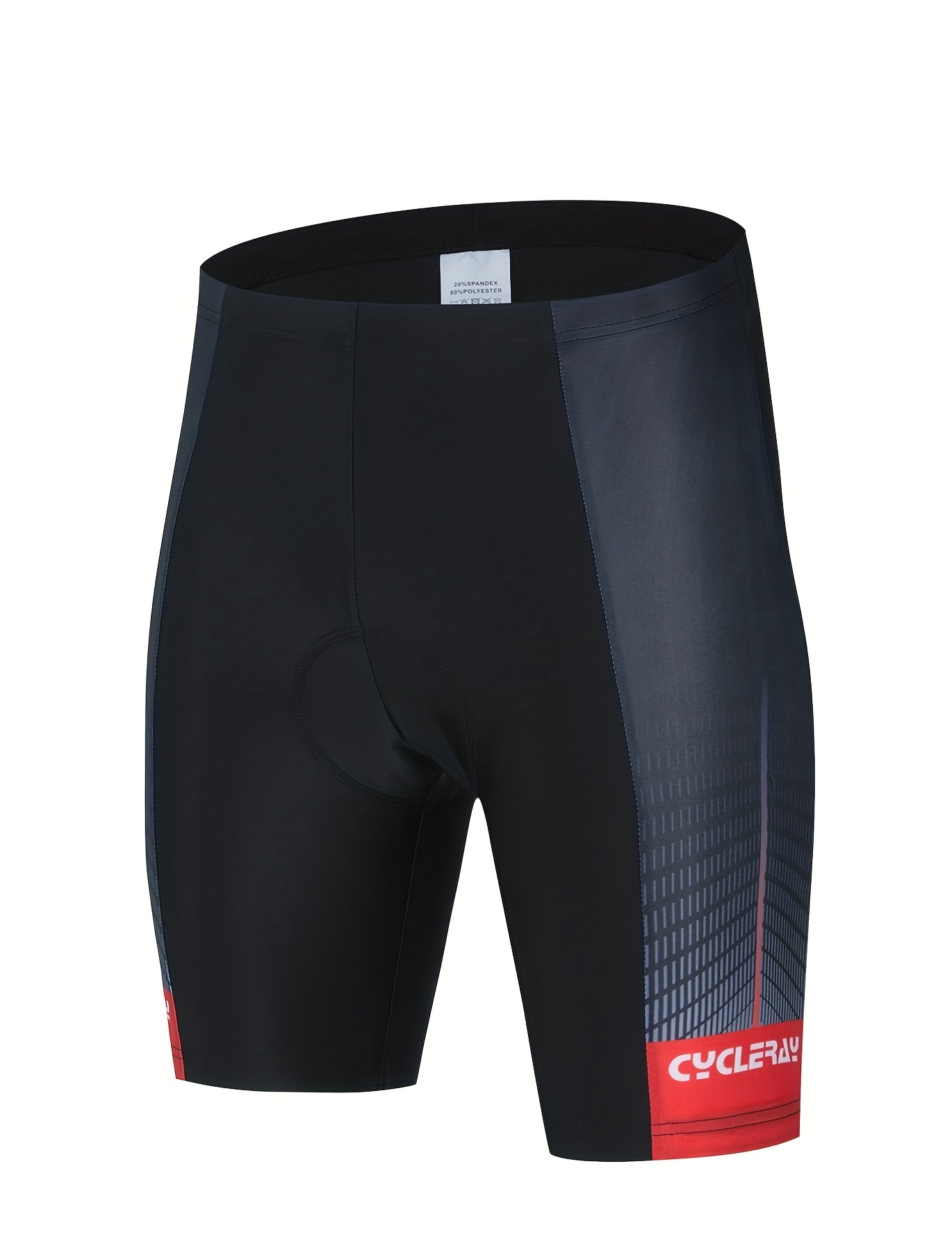 Men's Trendy 3d Padded Cycling Shorts Active Mid Stretch - Temu