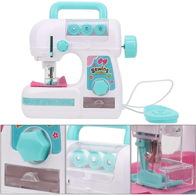 Mini Sewing Machine For Beginners And Kids Portable Sewing - Temu United  Arab Emirates