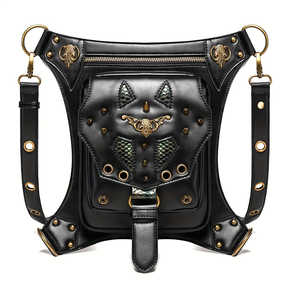 Gothic Bags, Steampunk Bags, Steampunk Messenger Bags 