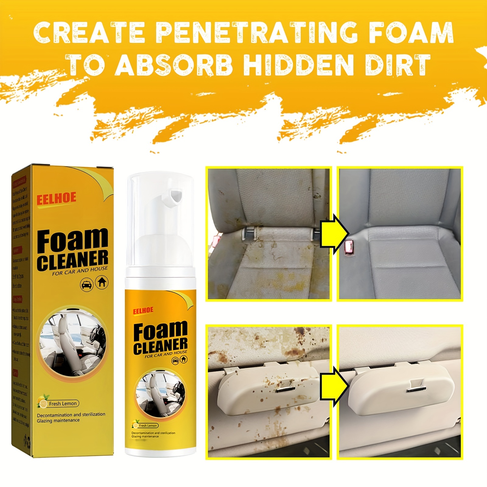 Multi-purpose Foam Cleaner Spray Interior Car Cleaner Interior