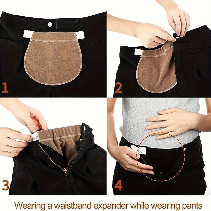 Maternity Pants Extenders Adjustable Waist Extenders - Temu Canada